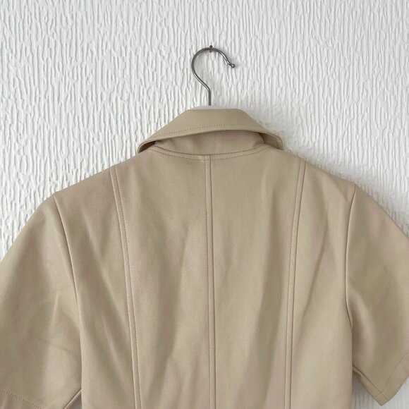 Topshop women's beige dress - Picture 4 of 7